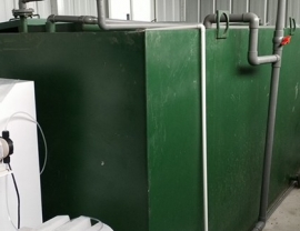 常德漢壽文蔚衛生院一體化污水處理設備安裝完成